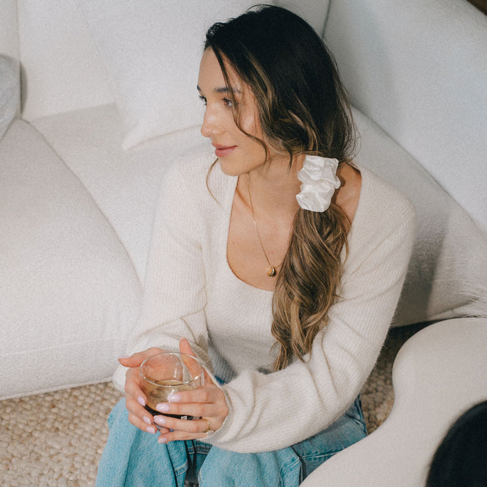 Large Silk Scrunchie