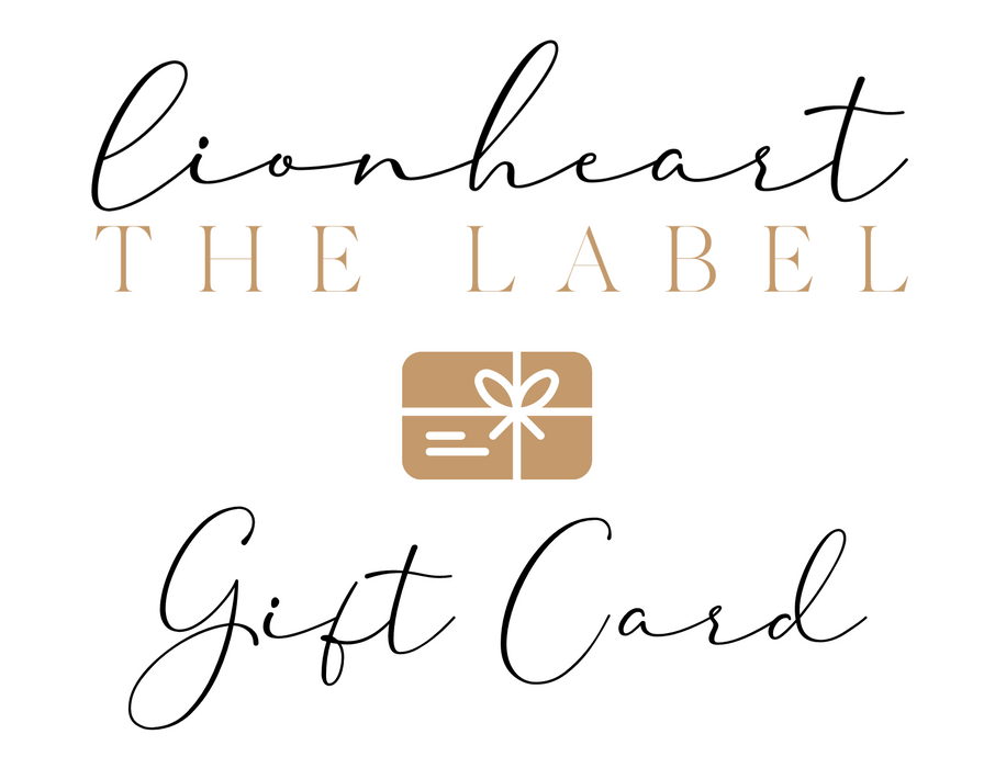 Lionheart, the label Gift Card